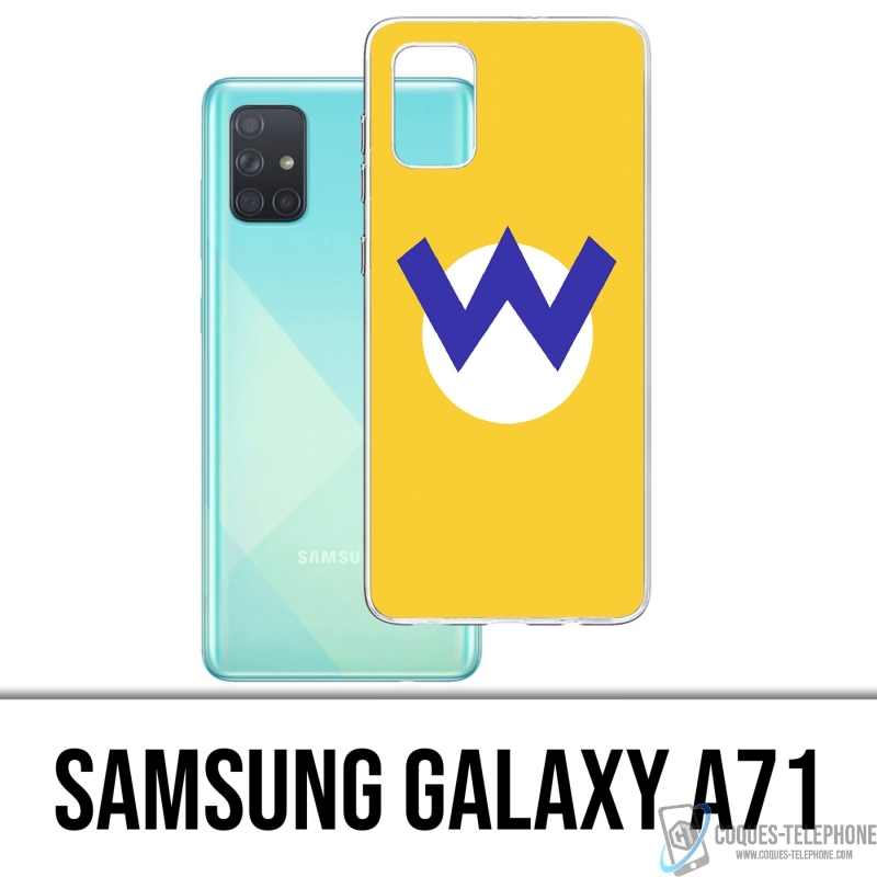 Coque Samsung Galaxy A71 - Mario Wario Logo