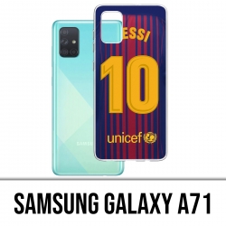 Custodia per Samsung Galaxy A71 - Messi Barcelona 10