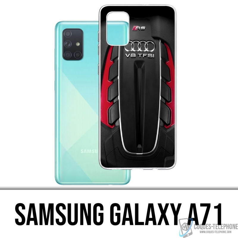 Samsung Galaxy A71 Case - Audi V8 engine