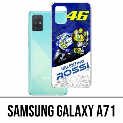 Coque Samsung Galaxy A71 - Motogp Rossi Cartoon 2