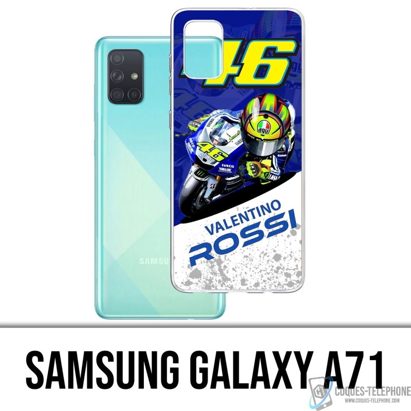 Samsung Galaxy A71 Case - Motogp Rossi Cartoon