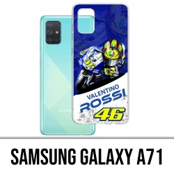Coque Samsung Galaxy A71 - Motogp Rossi Cartoon Galaxy