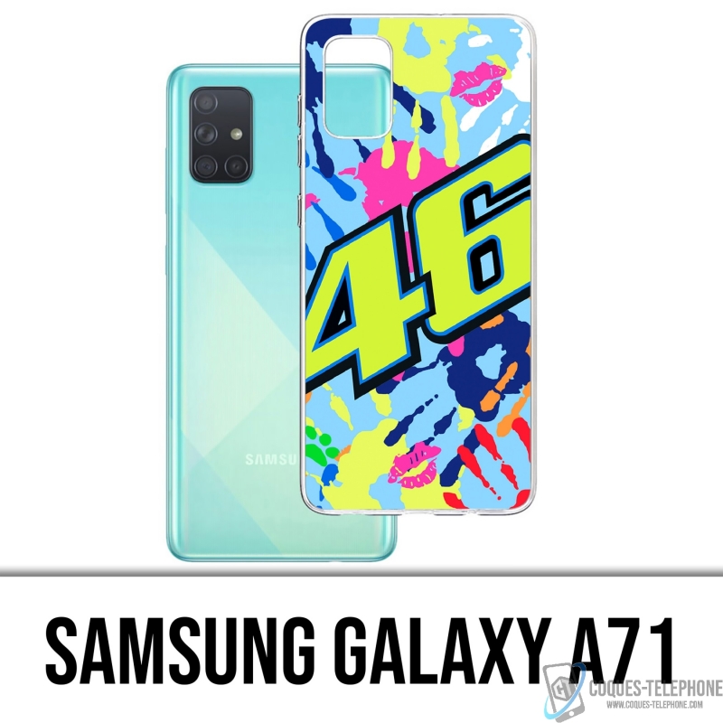 Coque Samsung Galaxy A71 - Motogp Rossi Misano