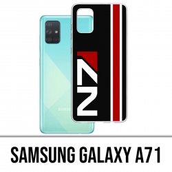 Custodia Mass Effect per Samsung Galaxy A71 - N7