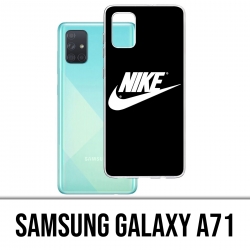 Samsung Galaxy A71 Case - Nike Logo Schwarz
