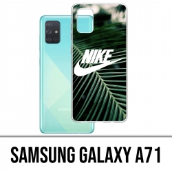 Custodia per Samsung Galaxy A71 - Nike Logo Palm Tree