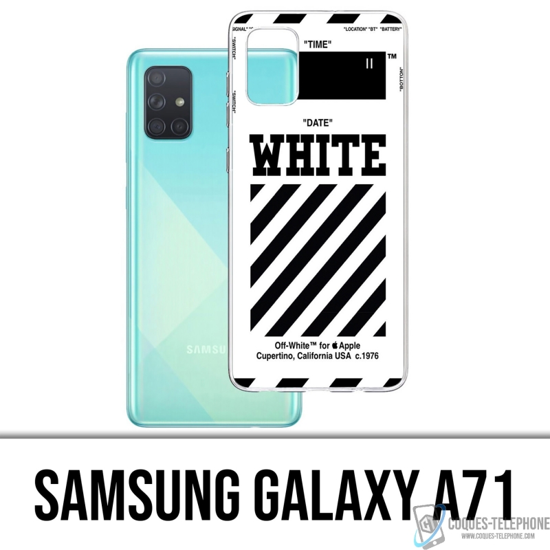 Funda Samsung Galaxy A71 - Blanco roto Blanco