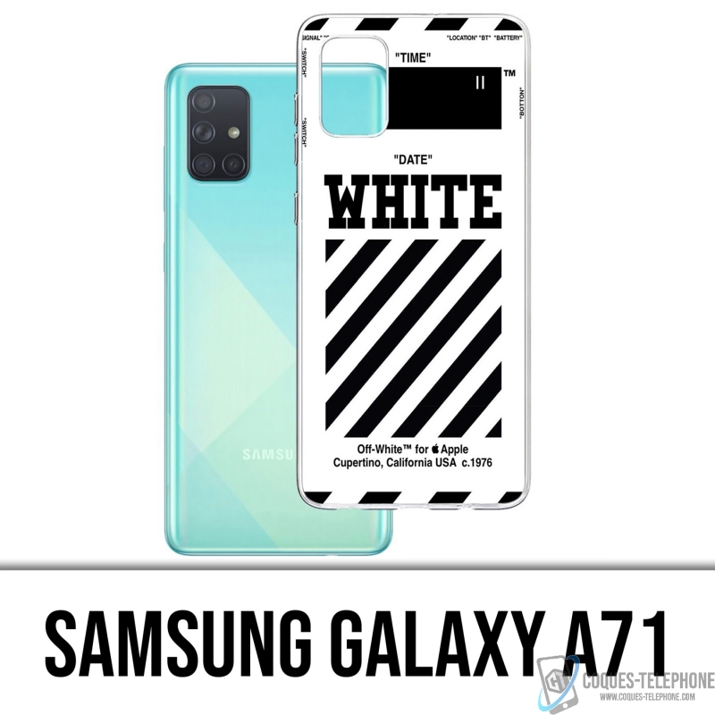 Samsung Galaxy A71 Case - Off White White