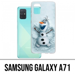 Samsung Galaxy A71 Case - Olaf Snow