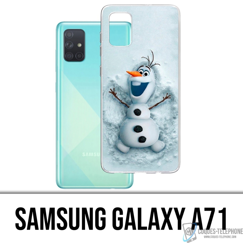 Samsung Galaxy A71 Case - Olaf Snow