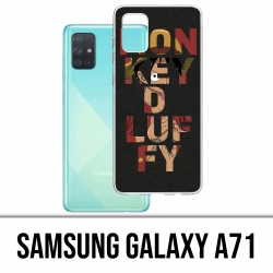 Coque Samsung Galaxy A71 - One Piece Monkey D Luffy
