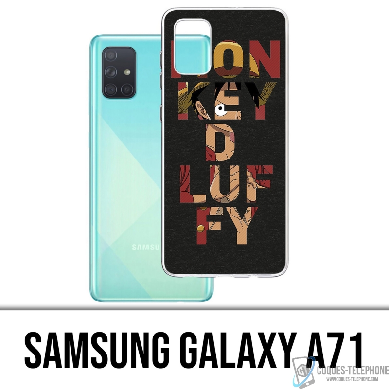 Coque Samsung Galaxy A71 - One Piece Monkey D Luffy