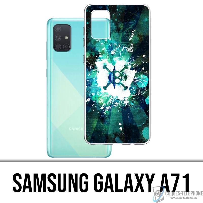 Samsung Galaxy A71 Case - Einteiliges Neongrün