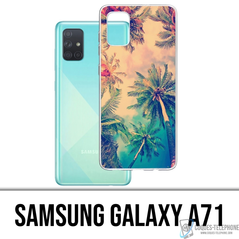 Custodia per Samsung Galaxy A71 - Palme