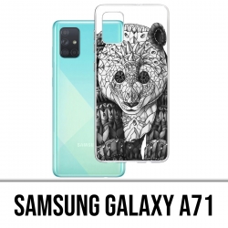 Samsung Galaxy A71 Case - Panda Azteque