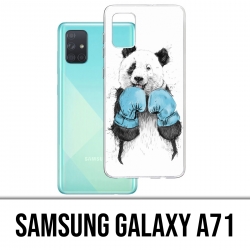 Coque Samsung Galaxy A71 - Panda Boxe