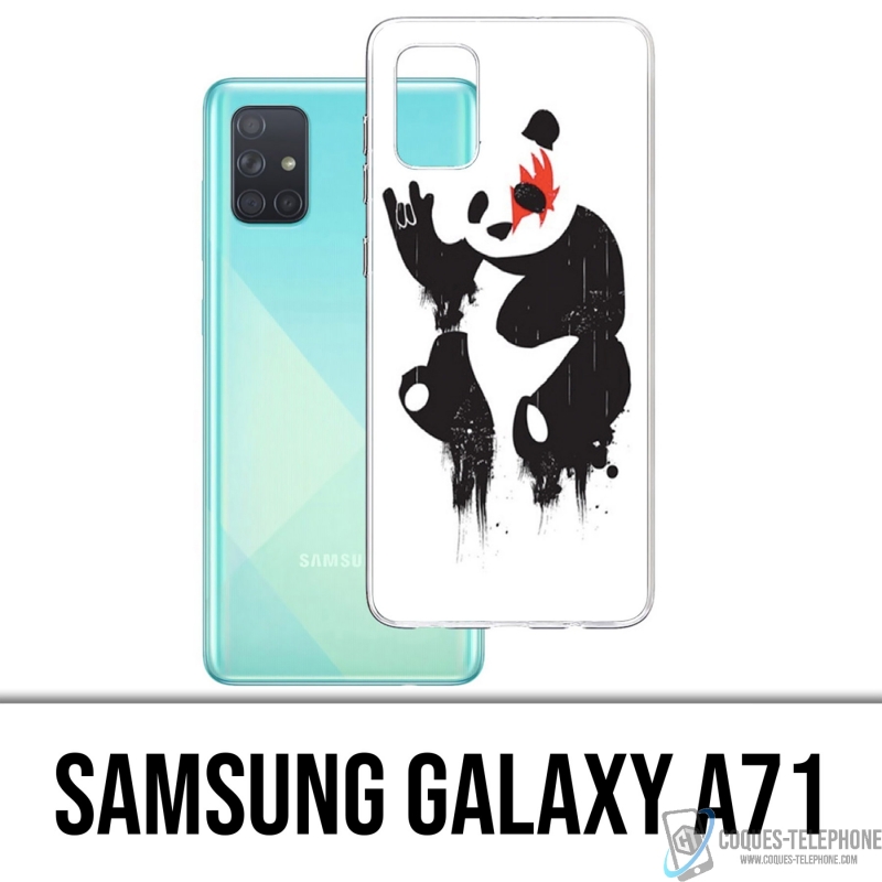 Custodia per Samsung Galaxy A71 - Panda Rock