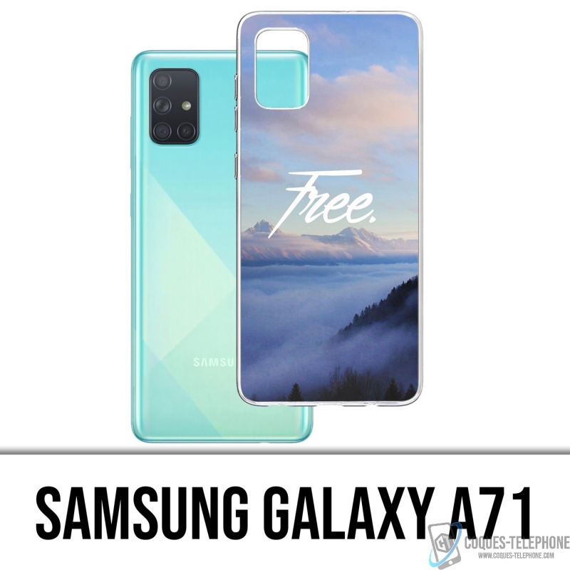 Coque Samsung Galaxy A71 - Paysage Montagne Free