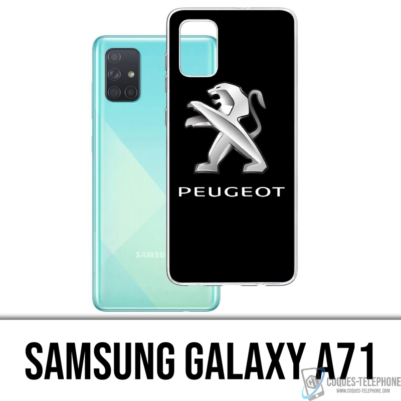 Custodia per Samsung Galaxy A71 - Logo Peugeot