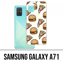 Custodia per Samsung Galaxy A71 - Pizza Burger