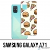 Custodia per Samsung Galaxy A71 - Pizza Burger