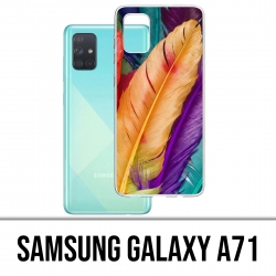 Funda Samsung Galaxy A71 - Plumas