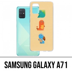 Custodia per Samsung Galaxy A71 - Pokemon Astratto