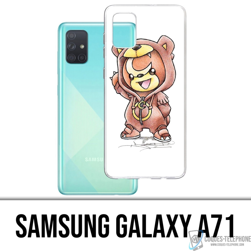 Coque Samsung Galaxy A71 - Pokemon Bébé Teddiursa
