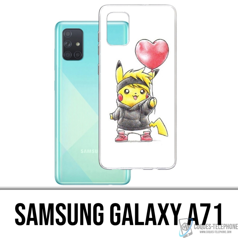 Funda Samsung Galaxy A71 - Pokémon Baby Pikachu