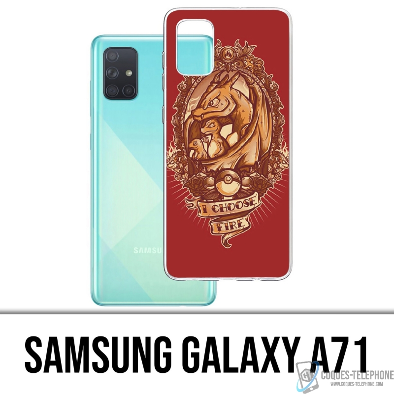 Samsung Galaxy A71 Case - Pokémon Fire