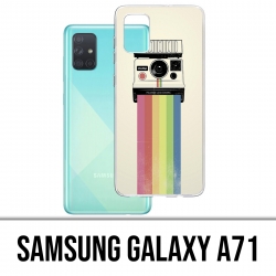 Coque Samsung Galaxy A71 - Polaroid Arc En Ciel Rainbow