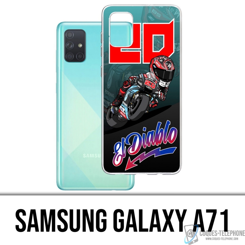 Funda Samsung Galaxy A71 - Quartararo-Cartoon