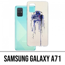 Samsung Galaxy A71 Case - R2D2 Paint