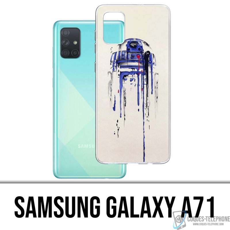 Samsung Galaxy A71 Case - R2D2 Paint