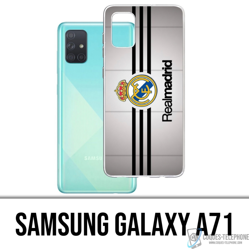 Samsung Galaxy A71 Case - Real Madrid Stripes