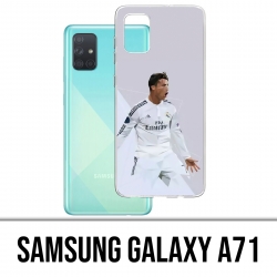 Coque Samsung Galaxy A71 - Ronaldo Lowpoly