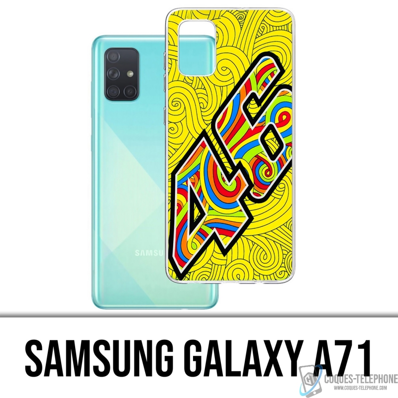 Coque Samsung Galaxy A71 - Rossi 46 Waves
