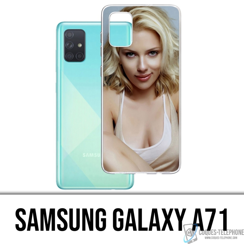 Coque Samsung Galaxy A71 - Scarlett Johansson Sexy