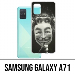 Coque Samsung Galaxy A71 - Singe Monkey Anonymous