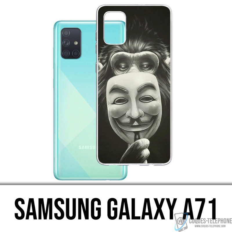 Custodia per Samsung Galaxy A71 - Anonimo Monkey Monkey