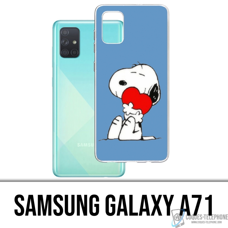 Samsung Galaxy A71 Case - Snoopy Heart