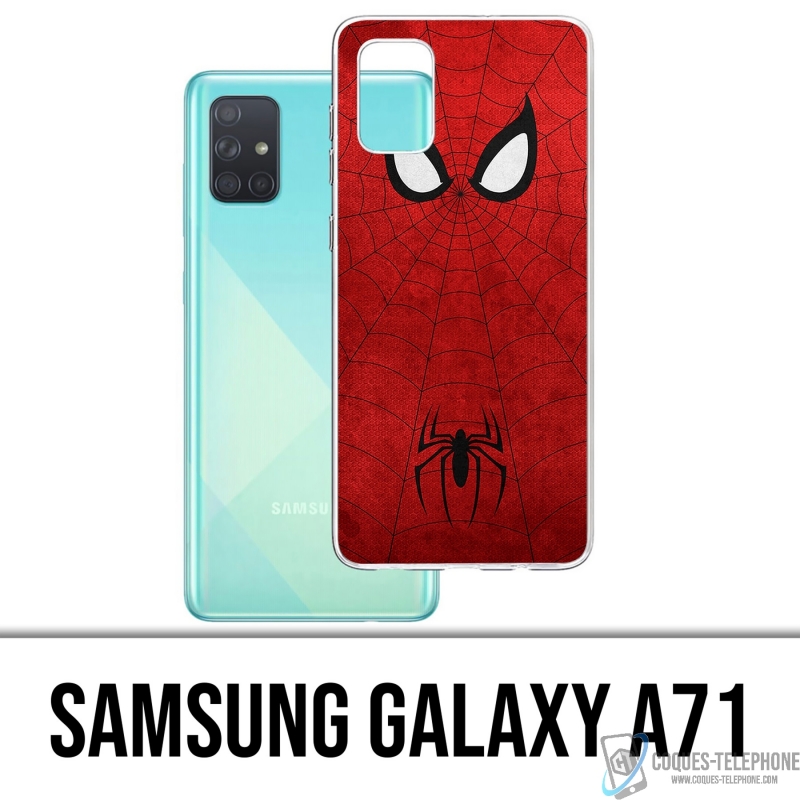 Samsung Galaxy A71 Case - Spiderman Art Design