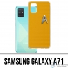 Coque Samsung Galaxy A71 - Star Trek Jaune