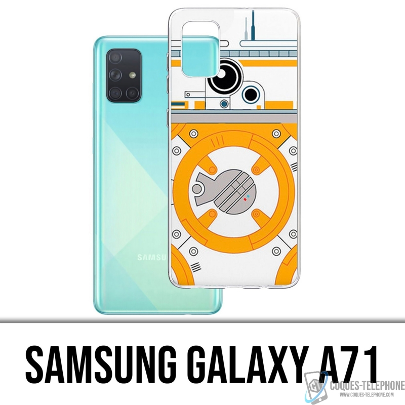 Custodia per Samsung Galaxy A71 - Star Wars Bb8 Minimalist