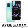 Funda Samsung Galaxy A71 - Star Wars Darth Vader Neon