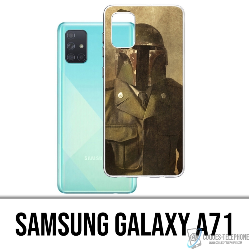Coque Samsung Galaxy A71 - Star Wars Vintage Boba Fett
