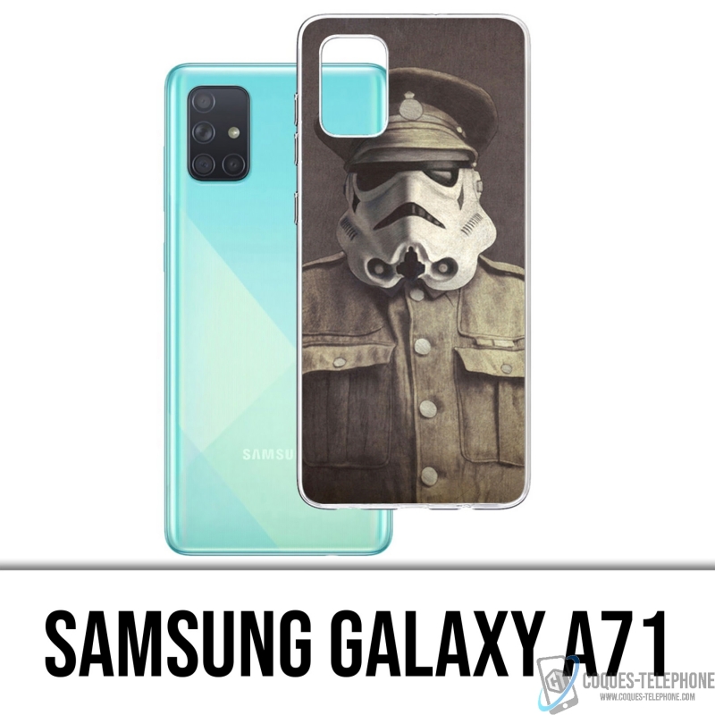Coque Samsung Galaxy A71 - Star Wars Vintage Stromtrooper