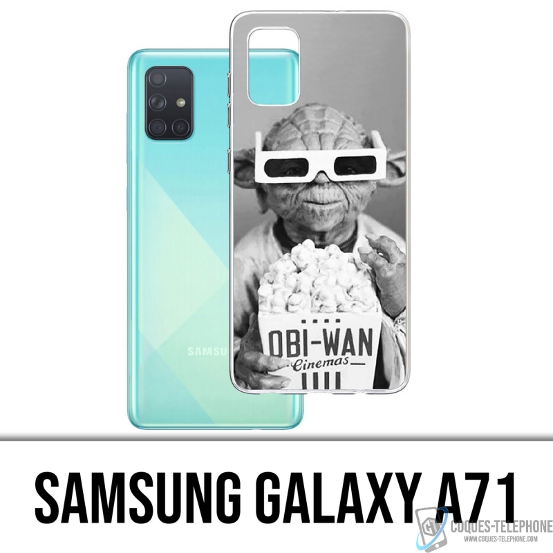 Custodia per Samsung Galaxy A71 - Star Wars Yoda Cinema