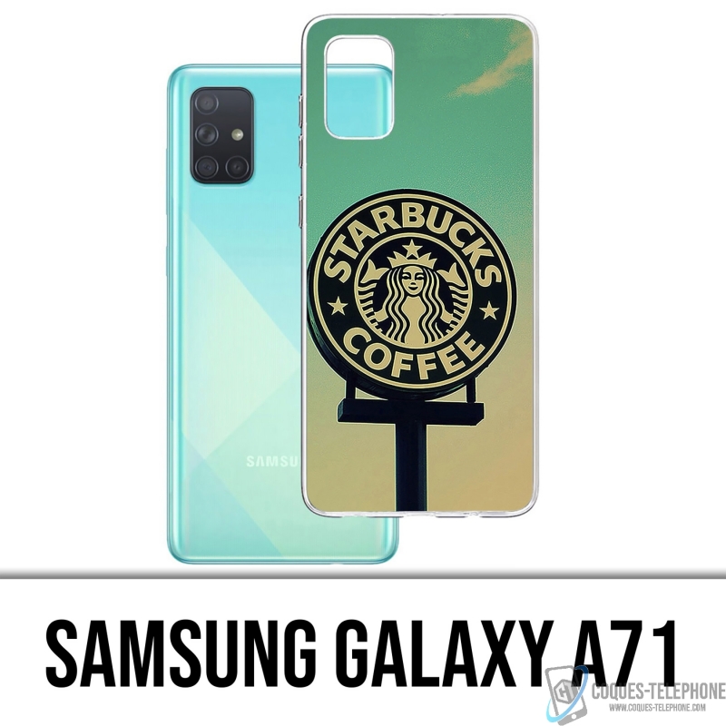 Coque Samsung Galaxy A71 - Starbucks Vintage
