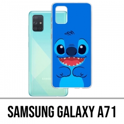 Coque Samsung Galaxy A71 - Stitch Bleu